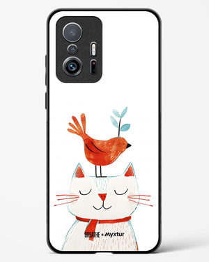 Whisker Perch [BREATHE] Glass Case Phone Cover-(Xiaomi)