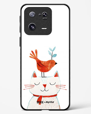 Whisker Perch [BREATHE] Glass Case Phone Cover-(Xiaomi)