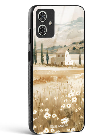 Meadow Monastery [BREATHE] Glass Case Phone Cover-(Motorola)