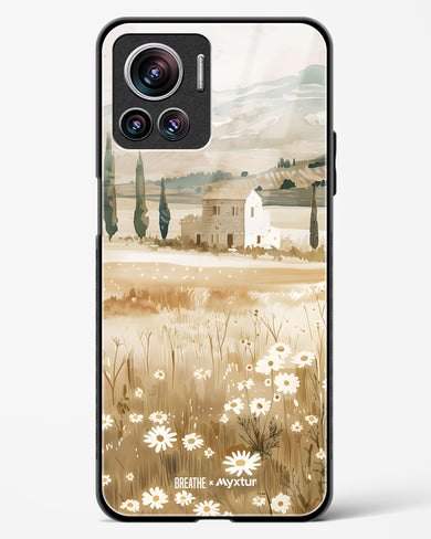 Meadow Monastery [BREATHE] Glass Case Phone Cover-(Motorola)