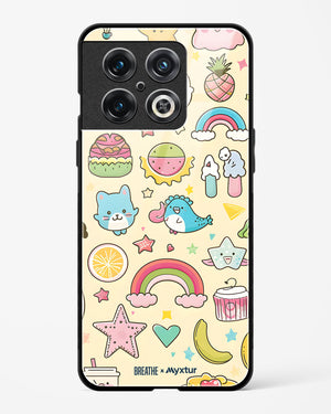 Happy Stickers [BREATHE] Glass Case Phone Cover (OnePlus)