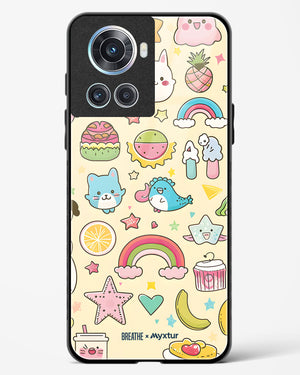 Happy Stickers [BREATHE] Glass Case Phone Cover (OnePlus)