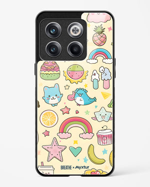 Happy Stickers [BREATHE] Glass Case Phone Cover (OnePlus)