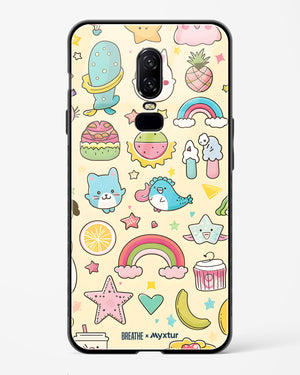 Happy Stickers [BREATHE] Glass Case Phone Cover (OnePlus)
