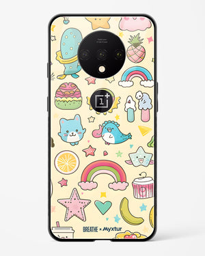 Happy Stickers [BREATHE] Glass Case Phone Cover (OnePlus)