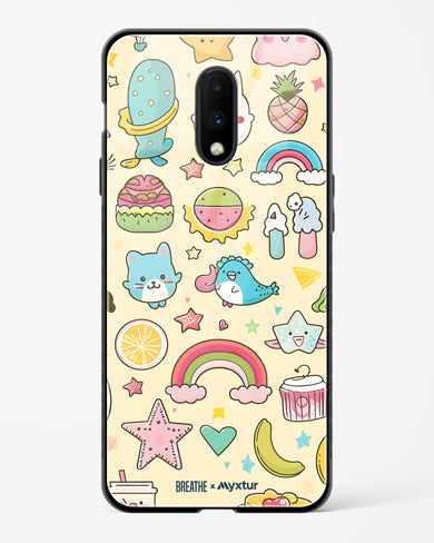 Happy Stickers [BREATHE] Glass Case Phone Cover (OnePlus)