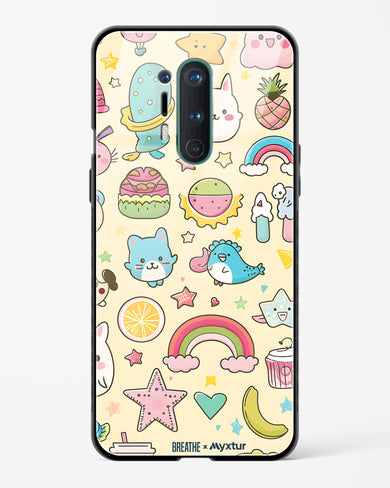 Happy Stickers [BREATHE] Glass Case Phone Cover (OnePlus)