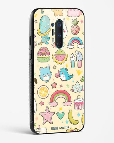 Happy Stickers [BREATHE] Glass Case Phone Cover (OnePlus)