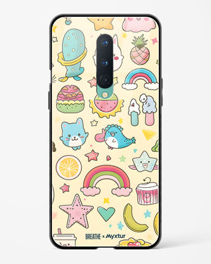 Happy Stickers [BREATHE] Glass Case Phone Cover (OnePlus)