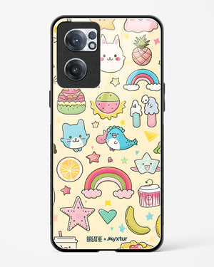 Happy Stickers [BREATHE] Glass Case Phone Cover (OnePlus)