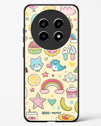 Happy Stickers [BREATHE] Glass Case Phone Cover (Realme)