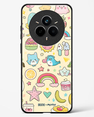 Happy Stickers [BREATHE] Glass Case Phone Cover (Realme)
