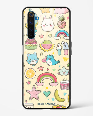 Happy Stickers [BREATHE] Glass Case Phone Cover (Realme)