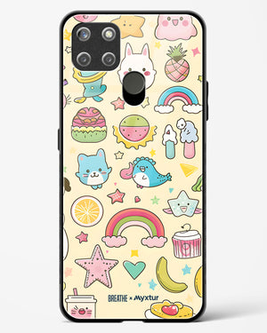 Happy Stickers [BREATHE] Glass Case Phone Cover (Realme)