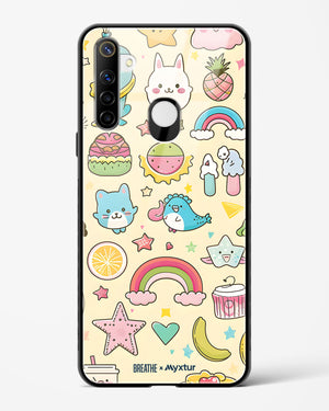 Happy Stickers [BREATHE] Glass Case Phone Cover (Realme)