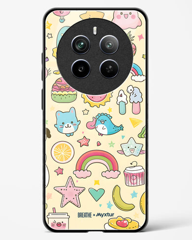 Happy Stickers [BREATHE] Glass Case Phone Cover (Realme)