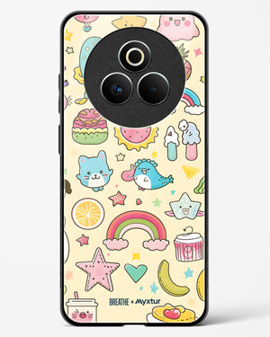 Happy Stickers [BREATHE] Glass Case Phone Cover (Realme)