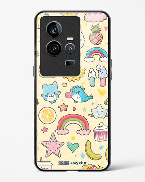 Happy Stickers [BREATHE] Glass Case Phone Cover (Vivo)