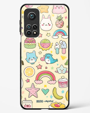 Happy Stickers [BREATHE] Glass Case Phone Cover (Xiaomi)