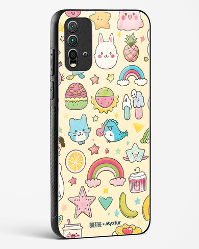 Happy Stickers [BREATHE] Glass Case Phone Cover (Xiaomi)