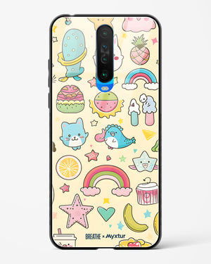 Happy Stickers [BREATHE] Glass Case Phone Cover (Xiaomi)