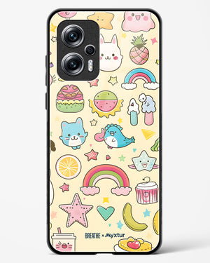 Happy Stickers [BREATHE] Glass Case Phone Cover (Xiaomi)