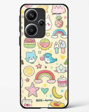 Happy Stickers [BREATHE] Glass Case Phone Cover (Xiaomi)