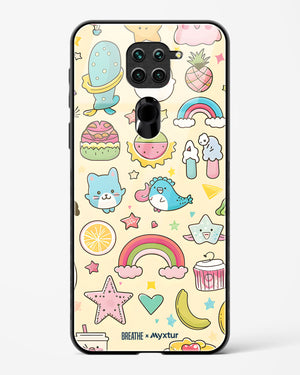 Happy Stickers [BREATHE] Glass Case Phone Cover (Xiaomi)