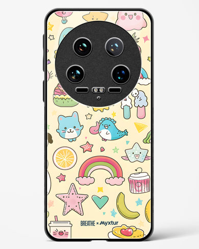 Happy Stickers [BREATHE] Glass Case Phone Cover (Xiaomi)