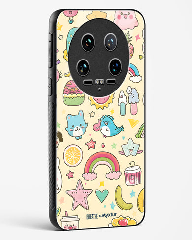 Happy Stickers [BREATHE] Glass Case Phone Cover (Xiaomi)