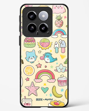 Happy Stickers [BREATHE] Glass Case Phone Cover (Xiaomi)