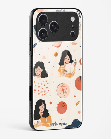 Page Pleasure [BREATHE] Glass Case Phone Cover (Apple)