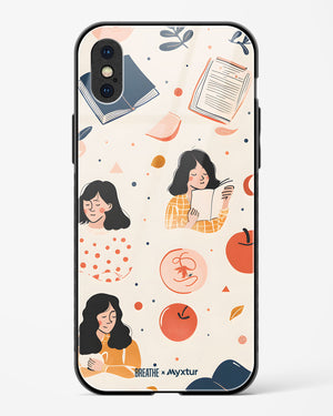 Page Pleasure [BREATHE] Glass Case Phone Cover (Apple)