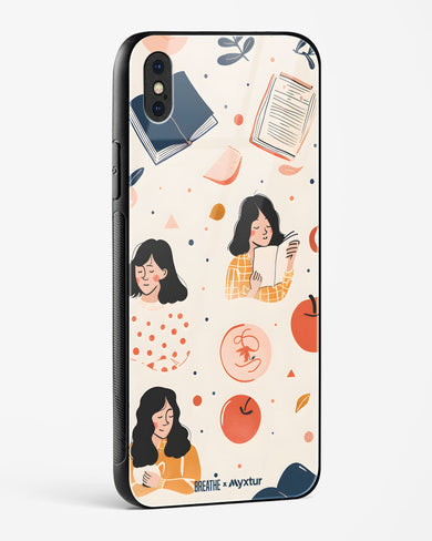 Page Pleasure [BREATHE] Glass Case Phone Cover (Apple)