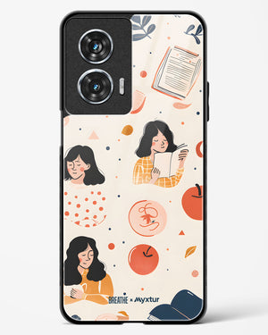 Page Pleasure [BREATHE] Glass Case Phone Cover (Motorola)