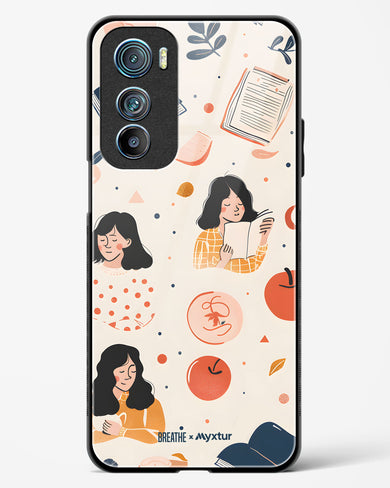 Page Pleasure [BREATHE] Glass Case Phone Cover (Motorola)