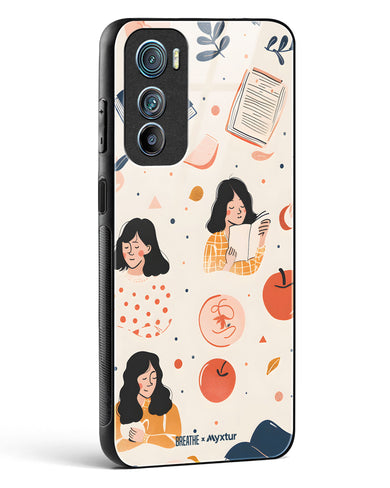 Page Pleasure [BREATHE] Glass Case Phone Cover (Motorola)