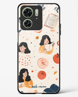 Page Pleasure [BREATHE] Glass Case Phone Cover (Motorola)