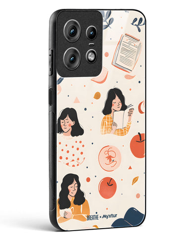 Page Pleasure [BREATHE] Glass Case Phone Cover (Motorola)