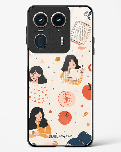 Page Pleasure [BREATHE] Glass Case Phone Cover (Motorola)