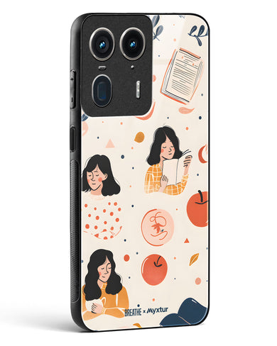 Page Pleasure [BREATHE] Glass Case Phone Cover (Motorola)