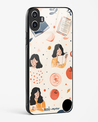 Page Pleasure [BREATHE] Glass Case Phone Cover (Nothing)