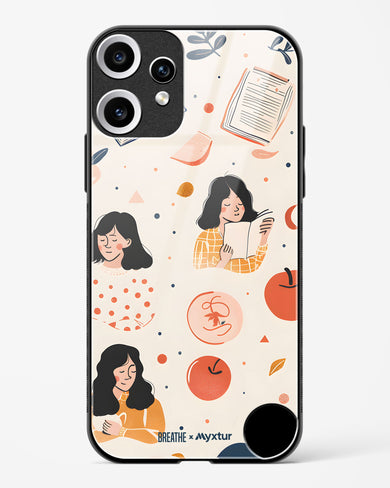Page Pleasure [BREATHE] Glass Case Phone Cover (Nothing)