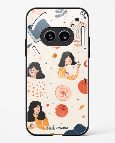 Page Pleasure [BREATHE] Glass Case Phone Cover (Nothing)
