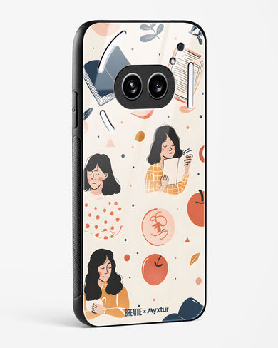Page Pleasure [BREATHE] Glass Case Phone Cover (Nothing)