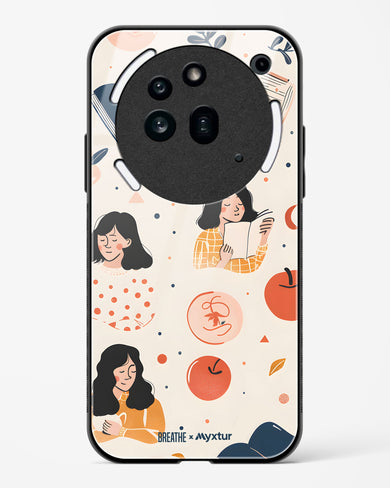 Page Pleasure [BREATHE] Glass Case Phone Cover (Nothing)