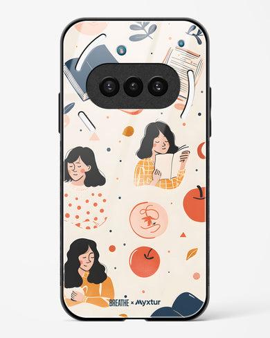 Page Pleasure [BREATHE] Glass Case Phone Cover (Nothing)