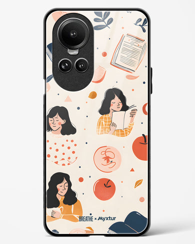 Page Pleasure [BREATHE] Glass Case Phone Cover (Oppo)