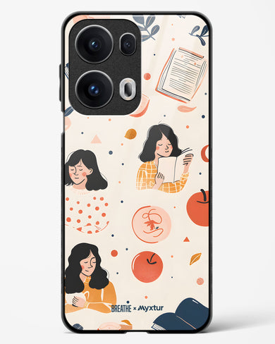 Page Pleasure [BREATHE] Glass Case Phone Cover (Oppo)