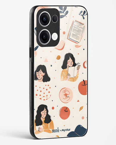 Page Pleasure [BREATHE] Glass Case Phone Cover (Oppo)